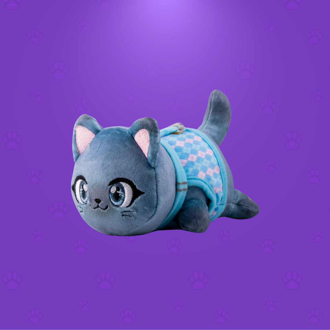 6” Russian Blue Cat Plush