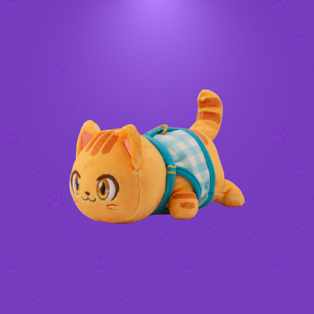 6” Orange Tabby Cat Plush