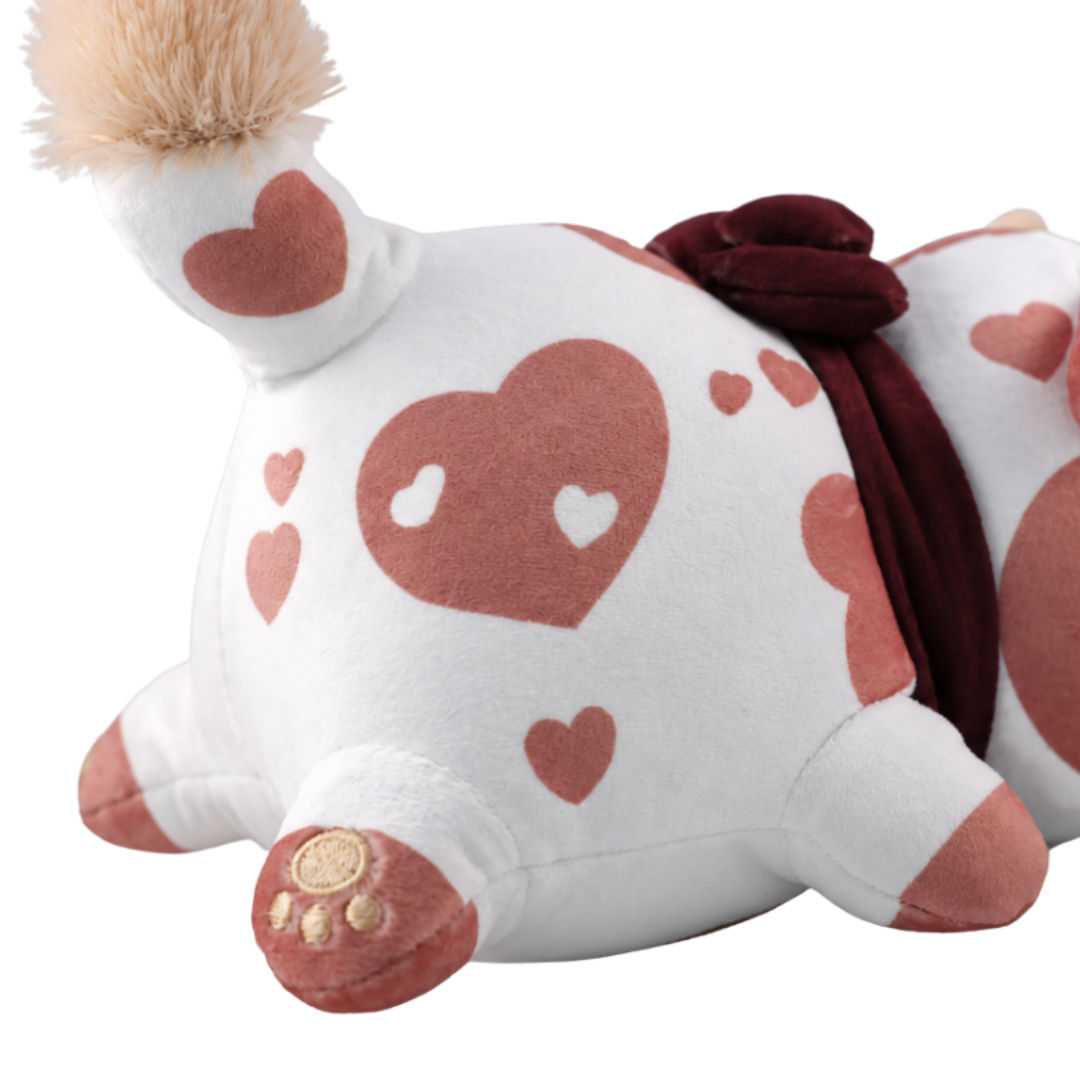 6” Chocolate Milk Cow Plush