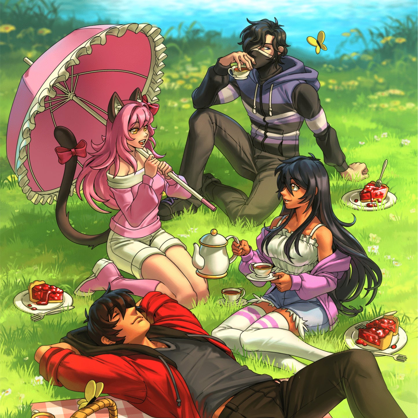 Aphmau & Friends Picnic Poster