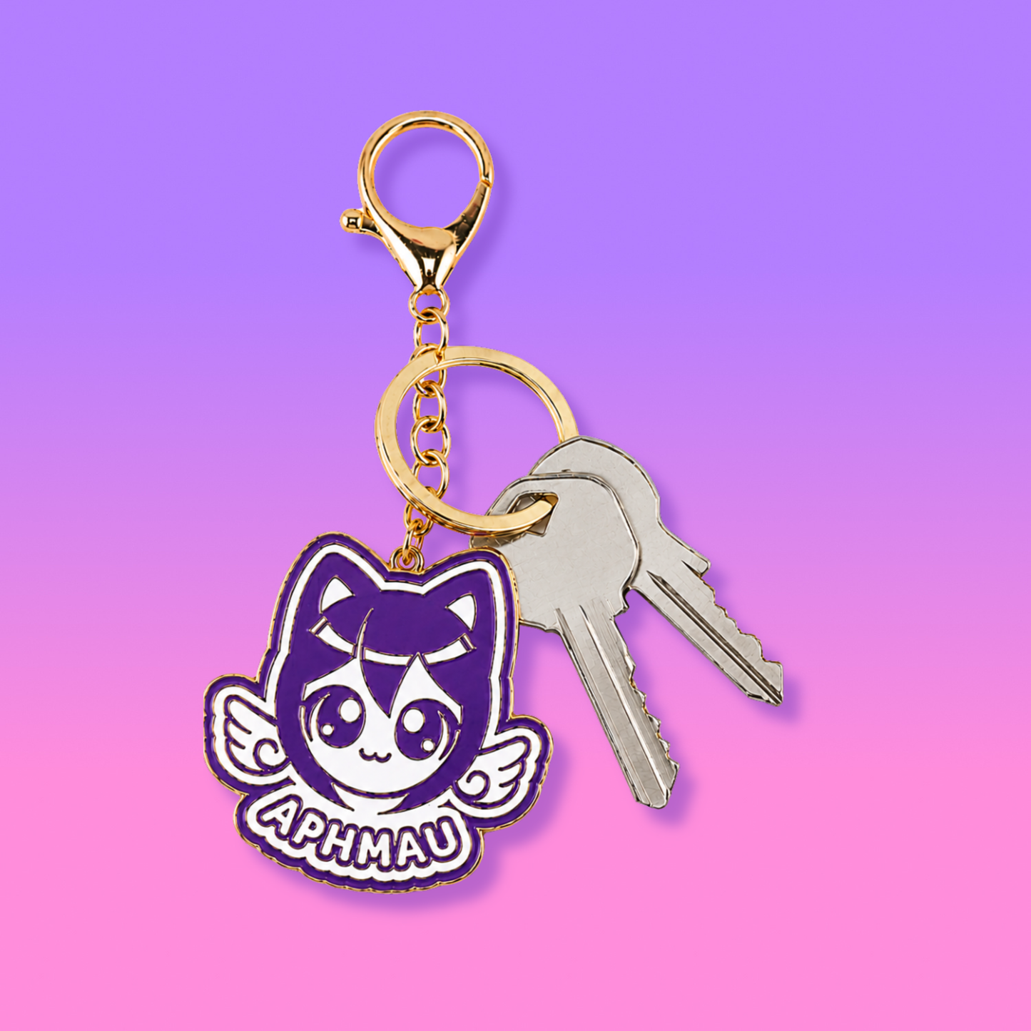 Aphmau Logo Enamel Keychain