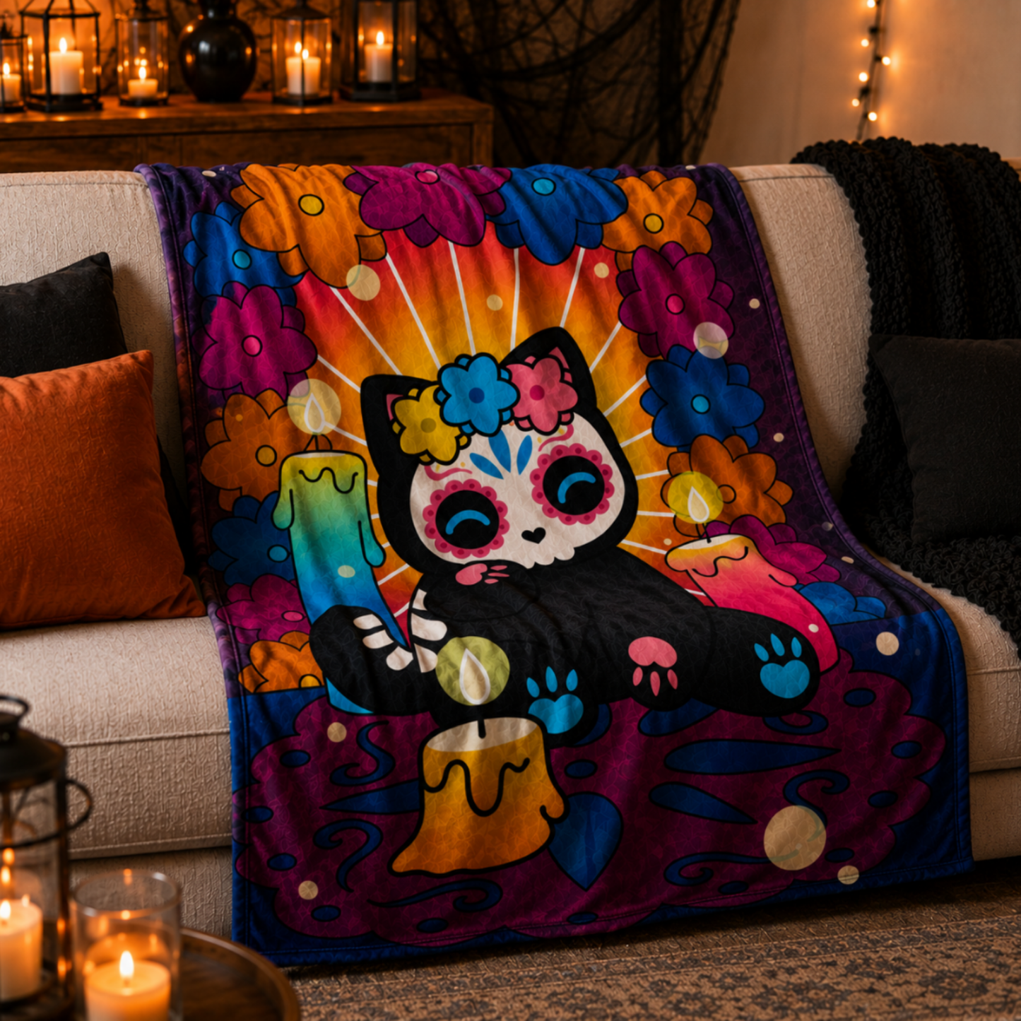 From the Vault: Sugar Skull Cat Halloween Bundle