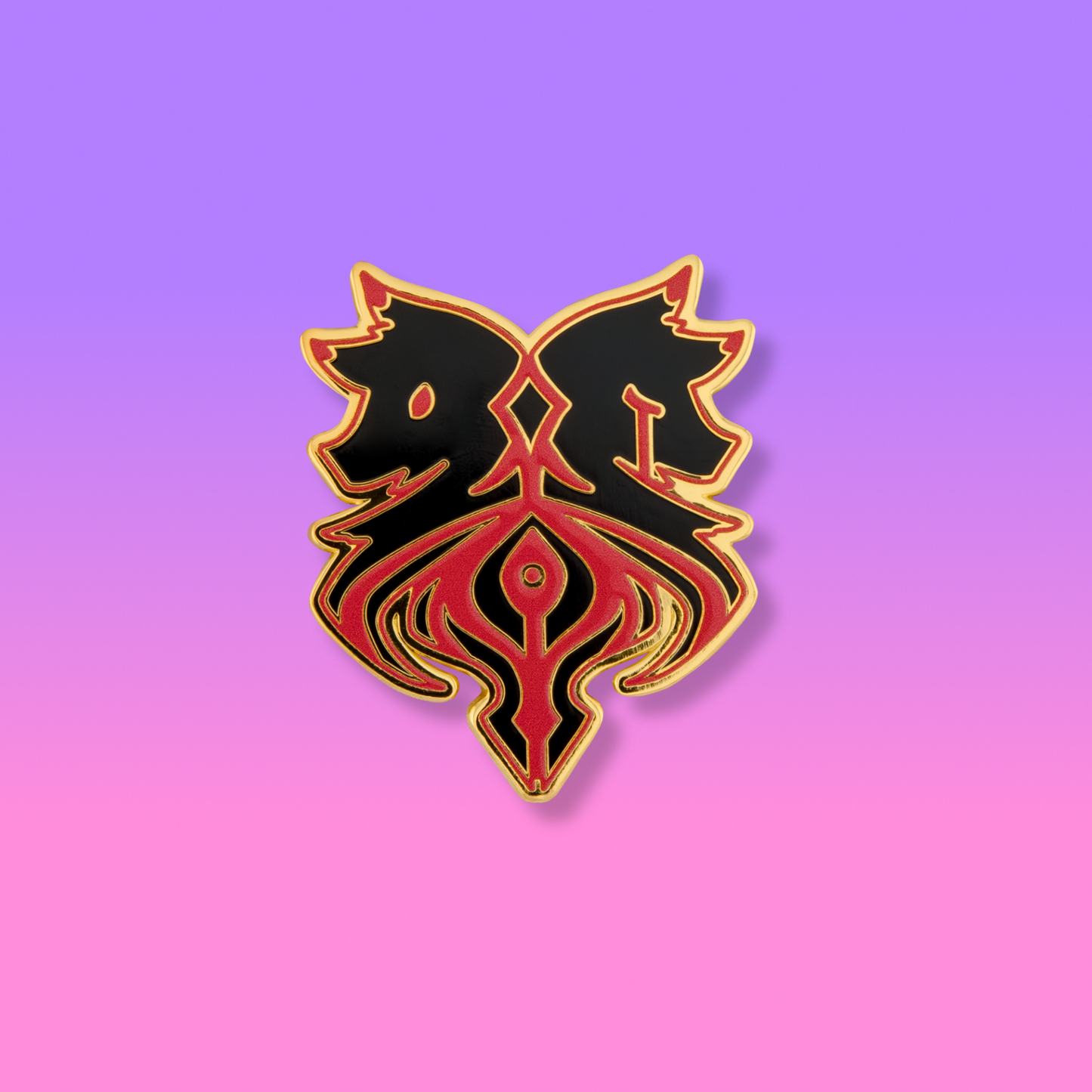 Lycan Crest Enamel Pin