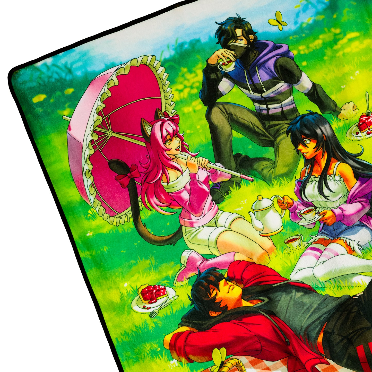 Aphmau & Friends Picnic Fleece Blanket