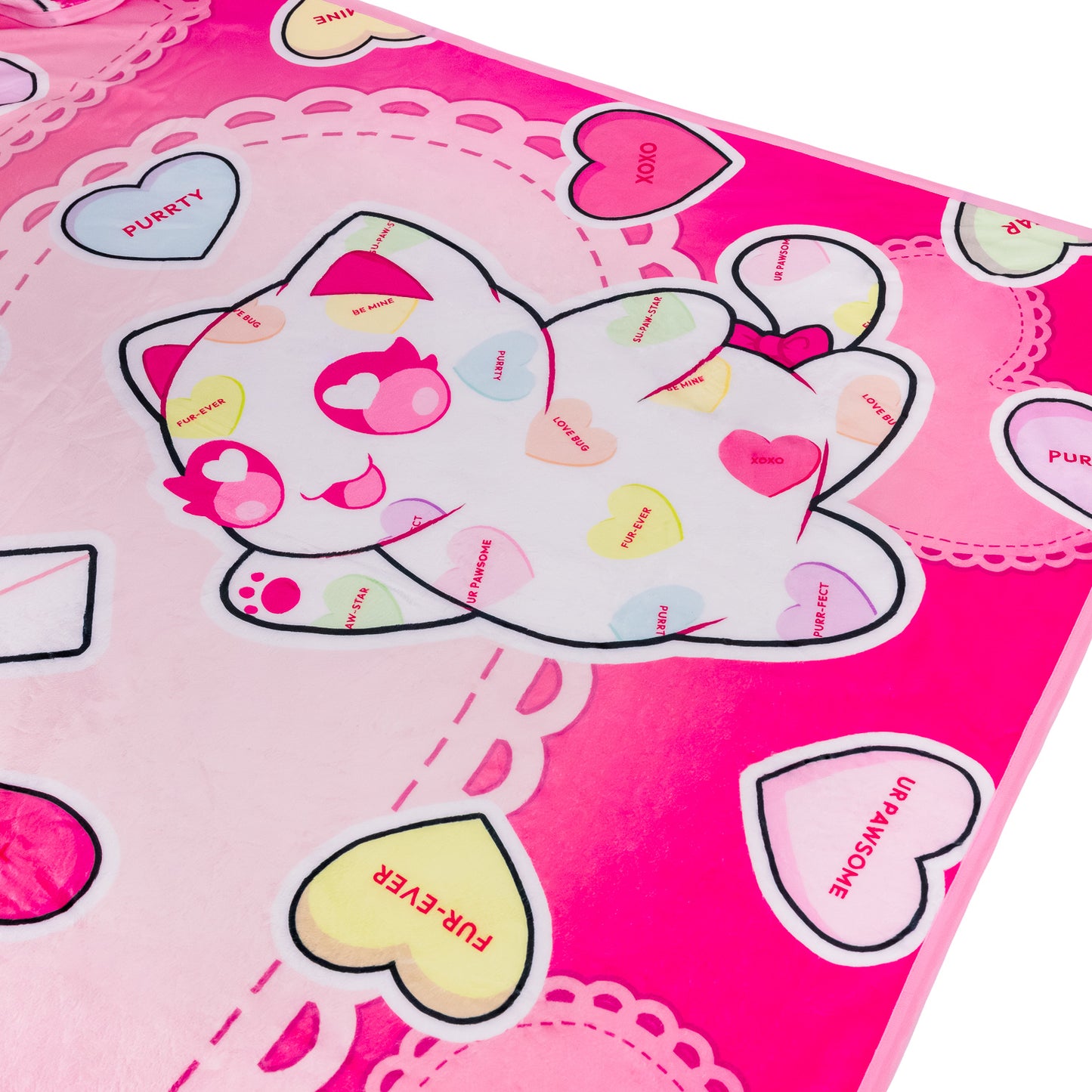 Love Letter Fleece Blanket