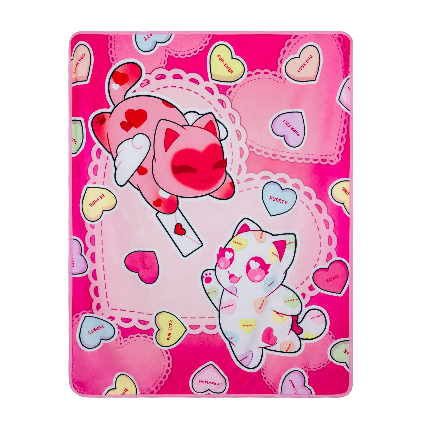 Love Letter Fleece Blanket