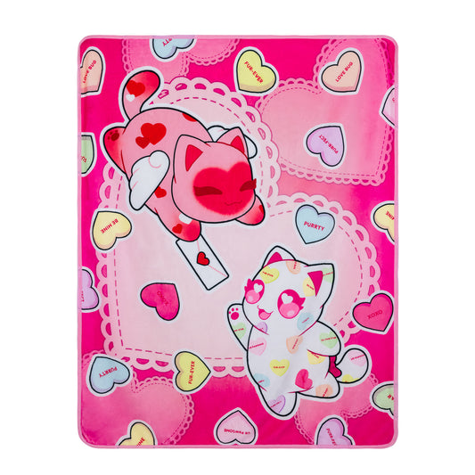 Love Letter Fleece Blanket
