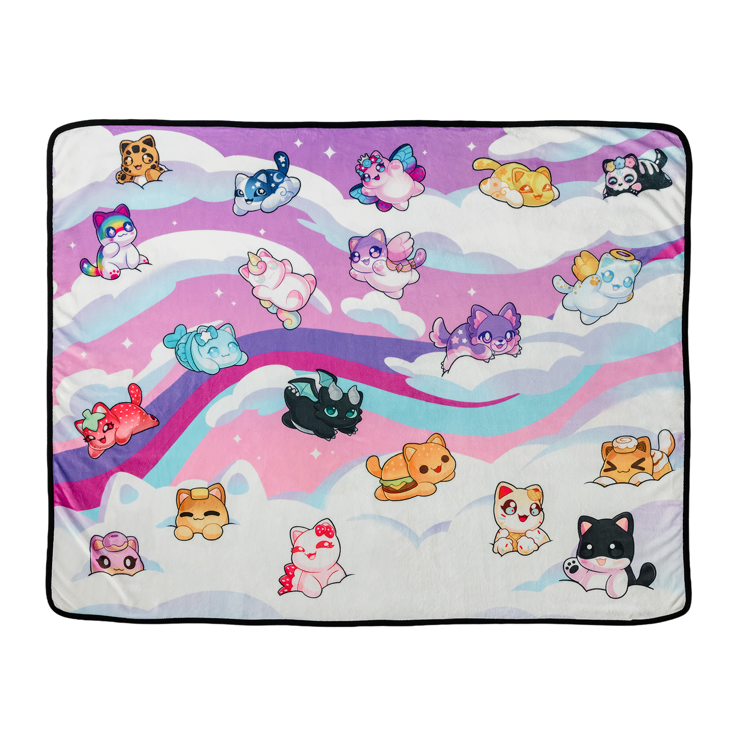 Dreamy Skies MeeMeow Fleece Blanket