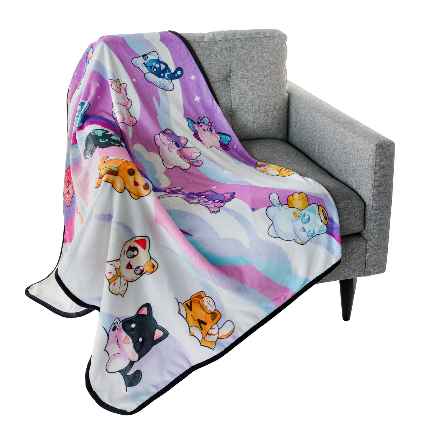 Dreamy Skies MeeMeow Fleece Blanket