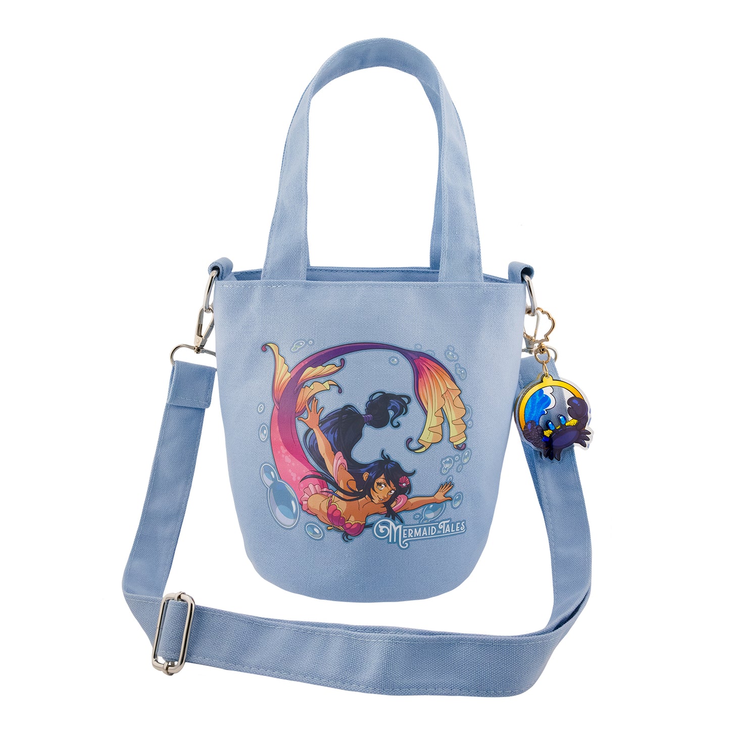 Mermaid Tales Tote Bag & Keychain Bundle