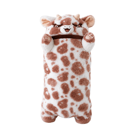 Mini Peluche de Vaca de Leche de Fresa