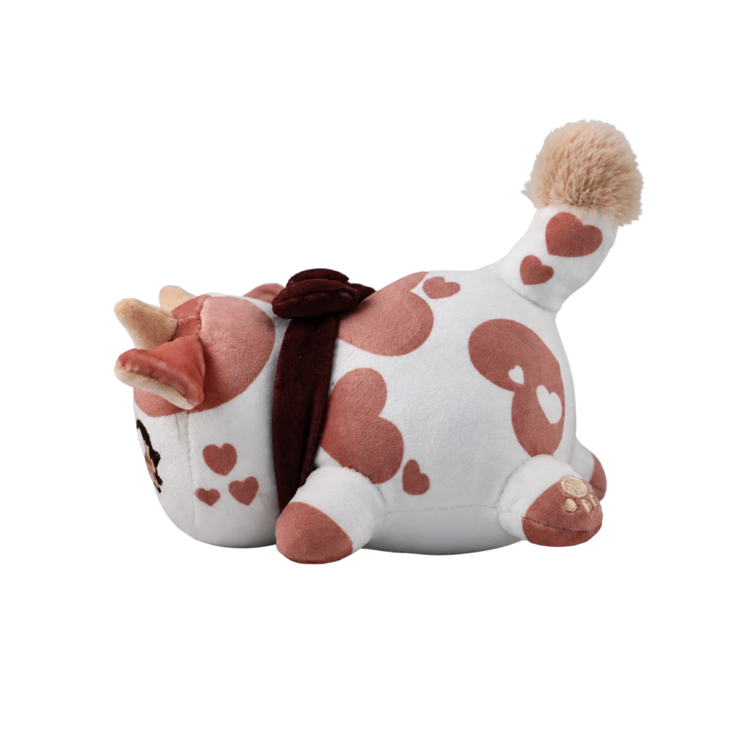 6” Chocolate Milk Cow Plush