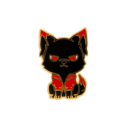 Aaron Cat Enamel Pin