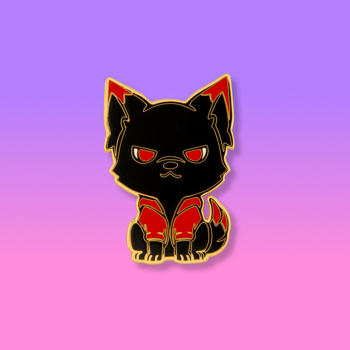 Aaron Cat Enamel Pin