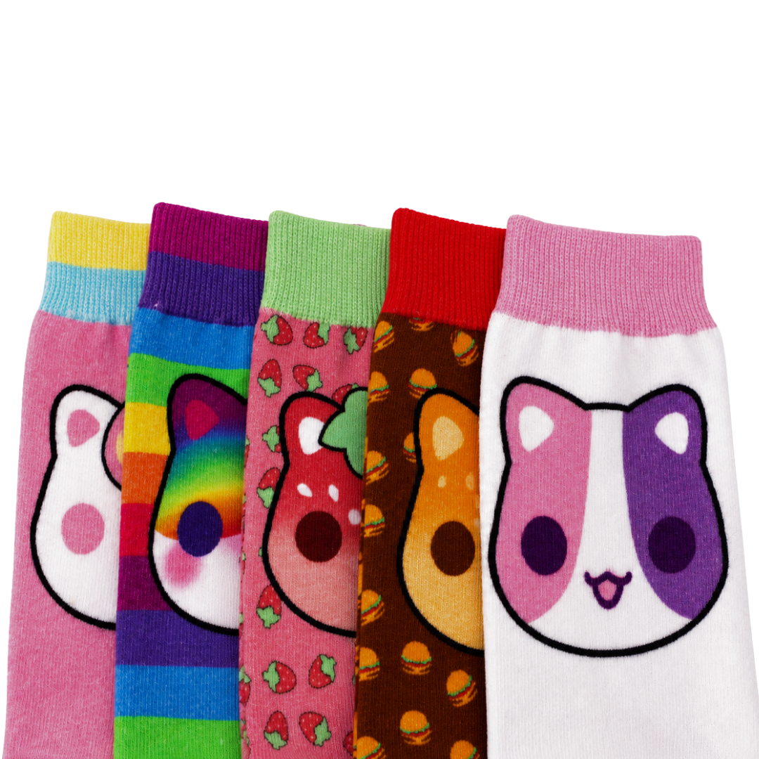 Peek-a-Boo Sock 5-Pack