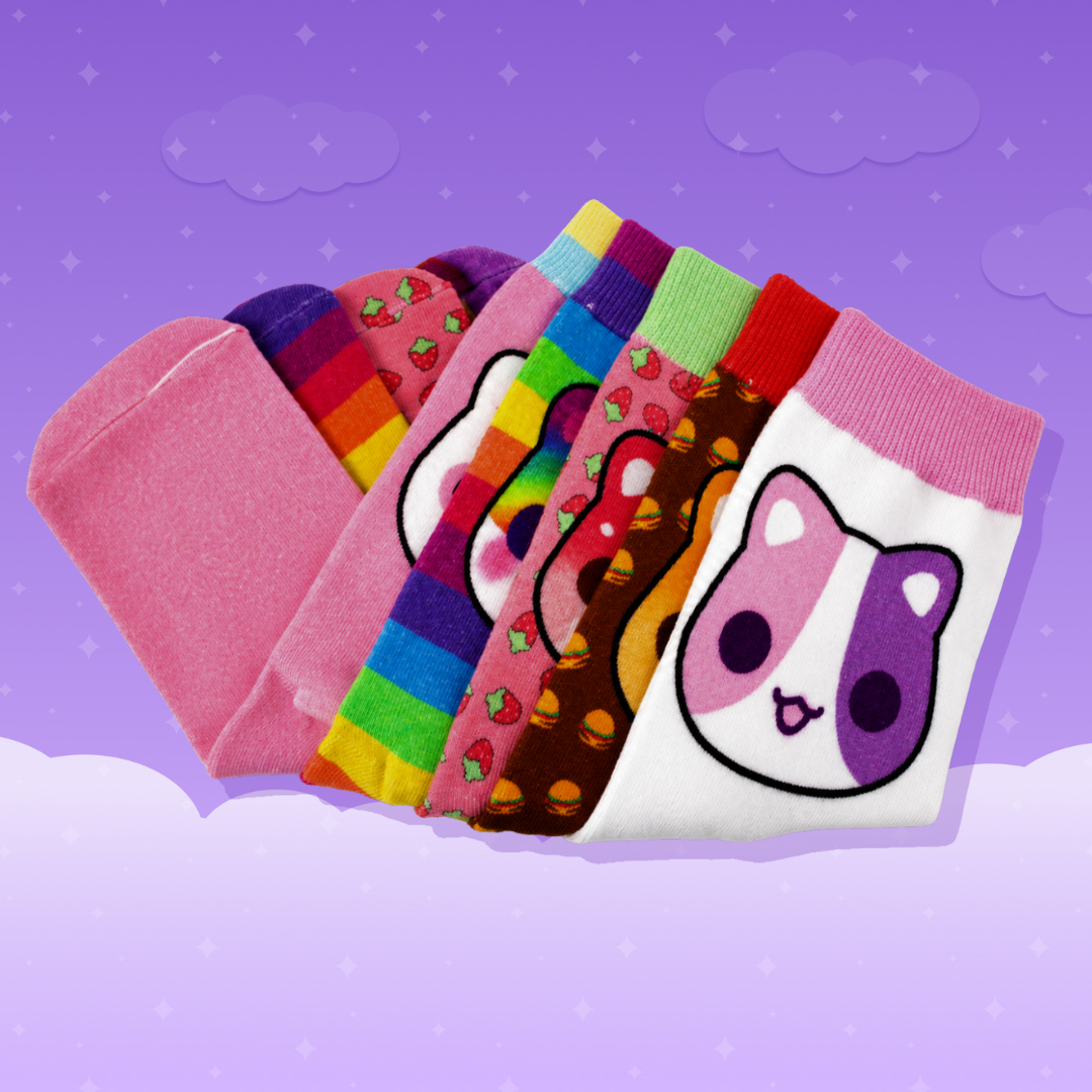 Peek-a-Boo Sock 5-Pack
