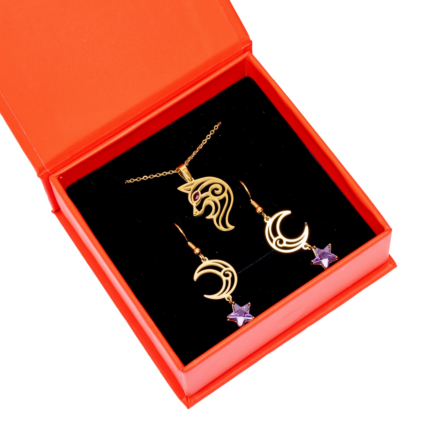 Lycan Necklace & Earring Set