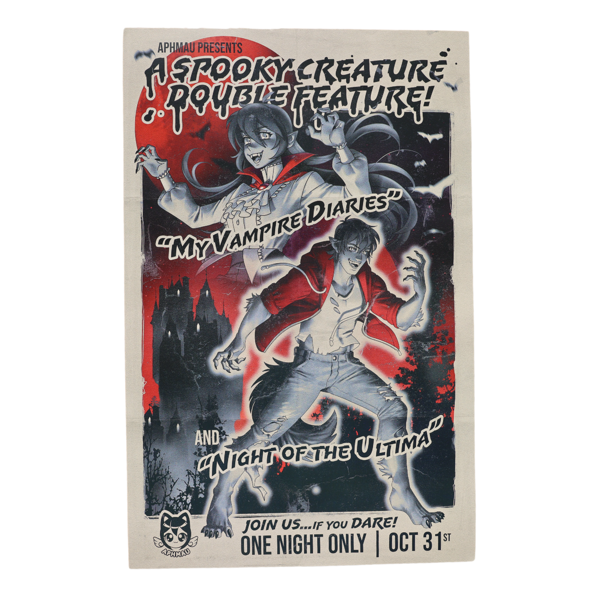 Halloween Creature Feature Poster