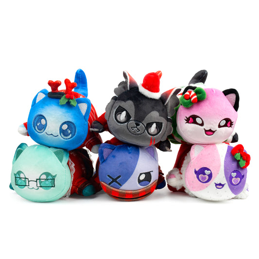 6-Pack Holiday Mini Plush Set