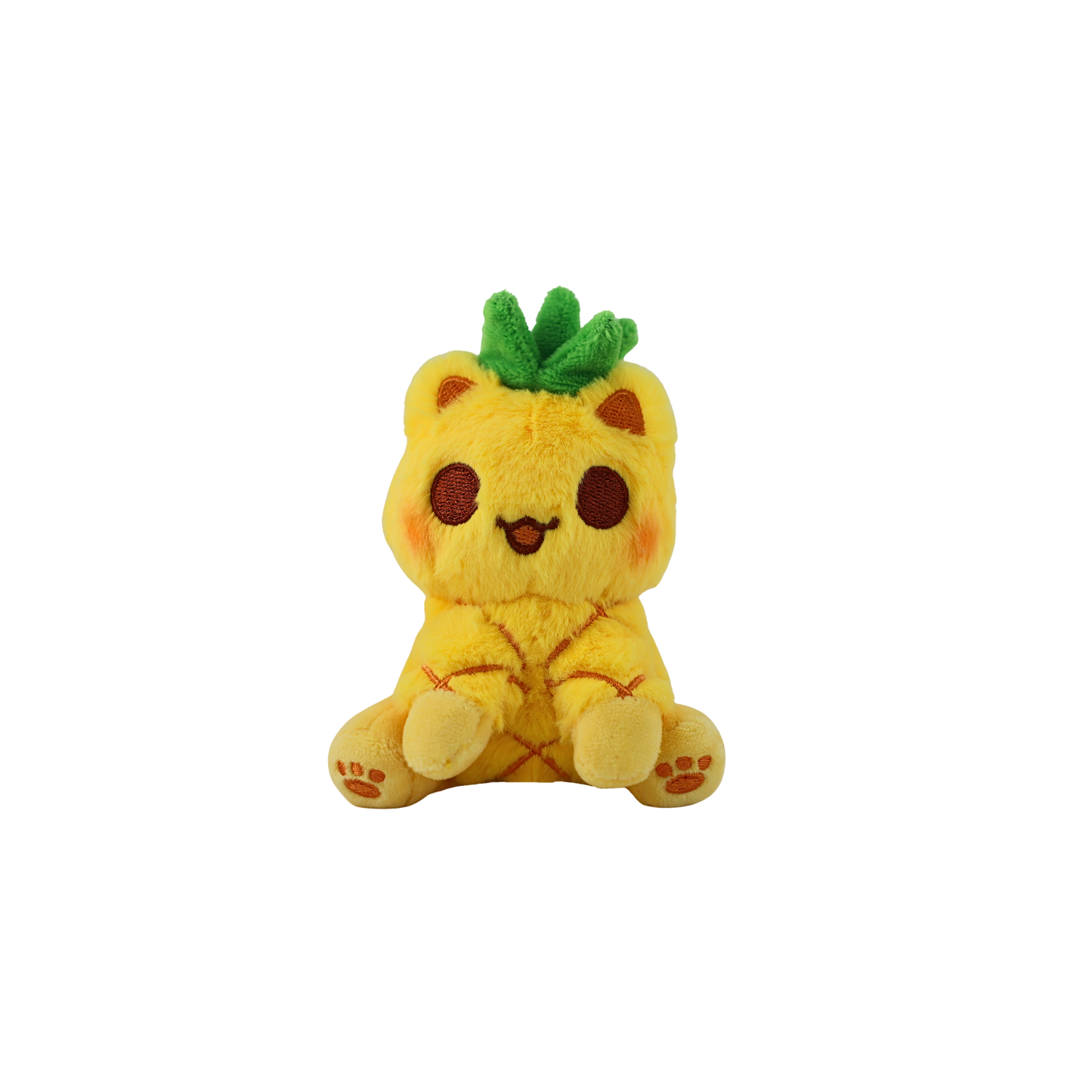 Pineapple Cat Mini MeeMeow Shoulder Pet Plush