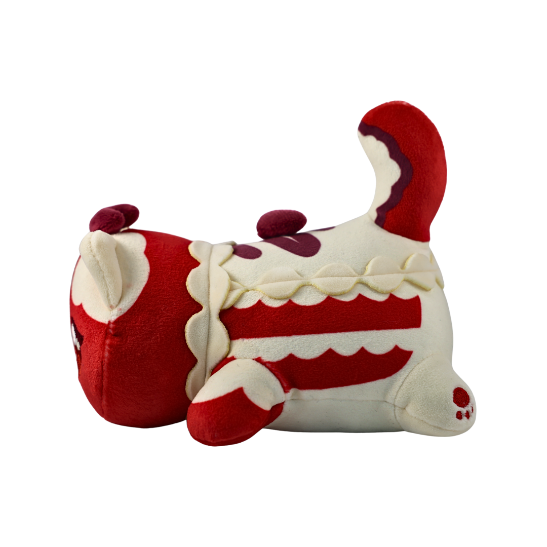 6" Red Velvet Cake Cat Plush