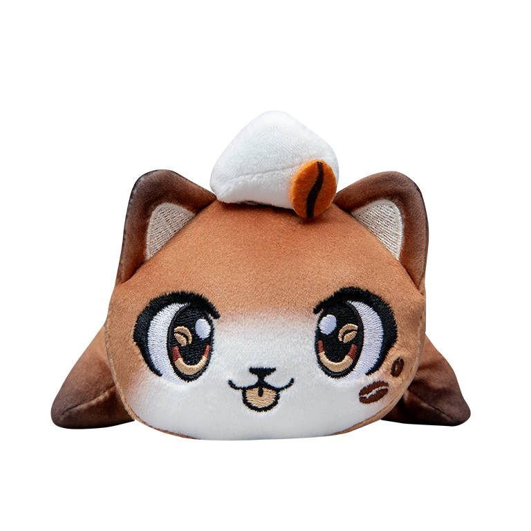 6" National Coffee Day Cat Plush