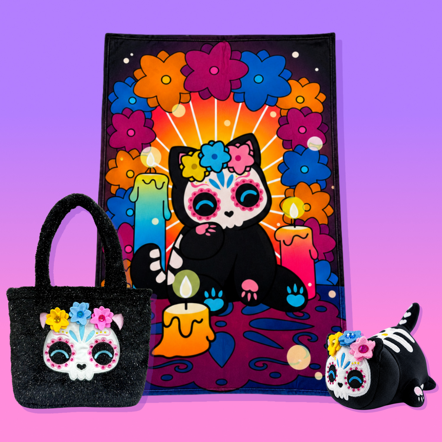 From the Vault: Sugar Skull Cat Halloween Bundle