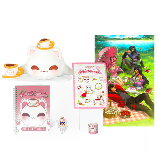 Tea Party Plush & Stationery Bundle