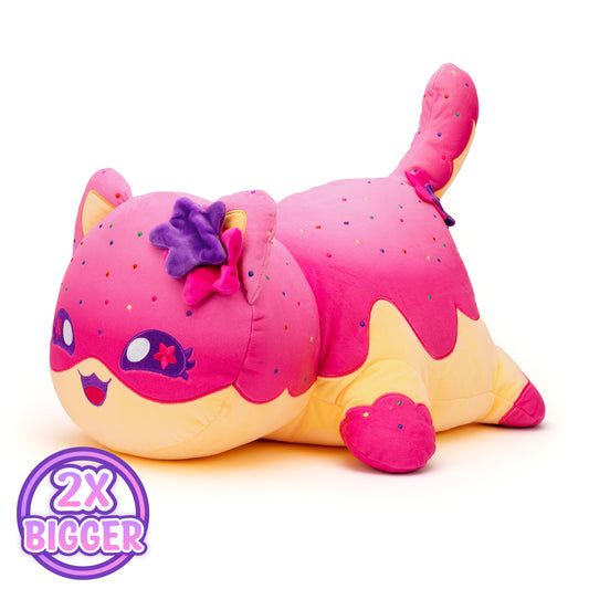 Frosted Cookie Cat Pillow Plush