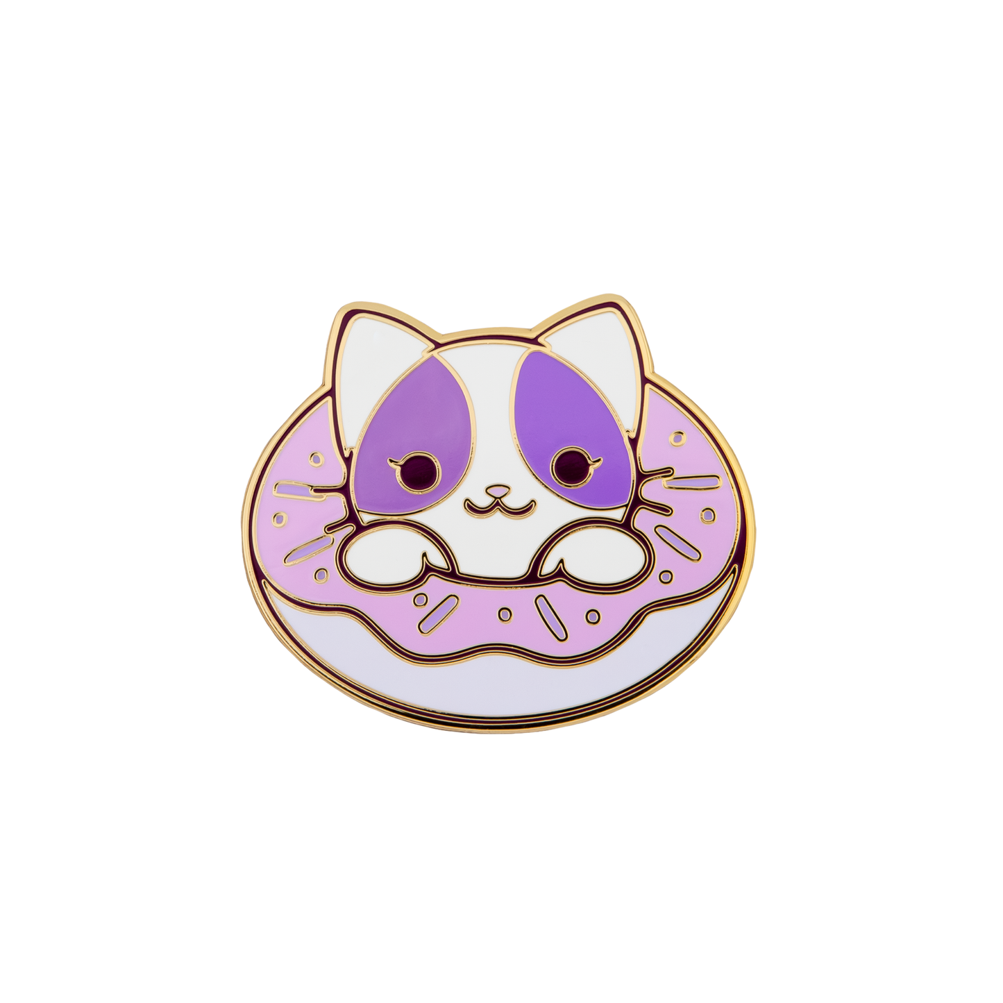MeeMeow Donut Enamel Pin