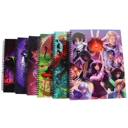 Set de Cuadernos de la Serie Favorita de los Fans