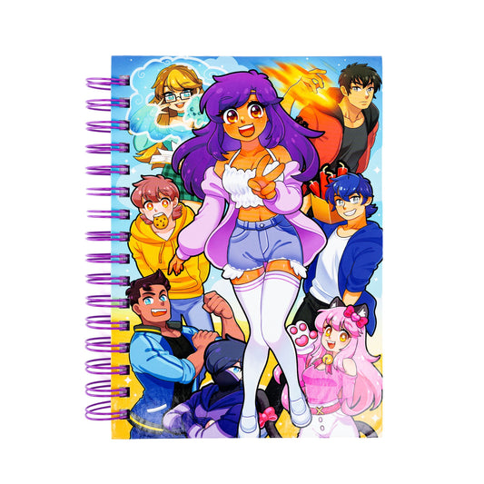 Aphmau & Friends Spiral Notebook