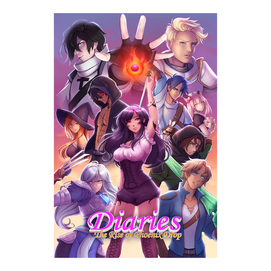 Minecraft Diaries: The Rise of Phoenix Drop Poster