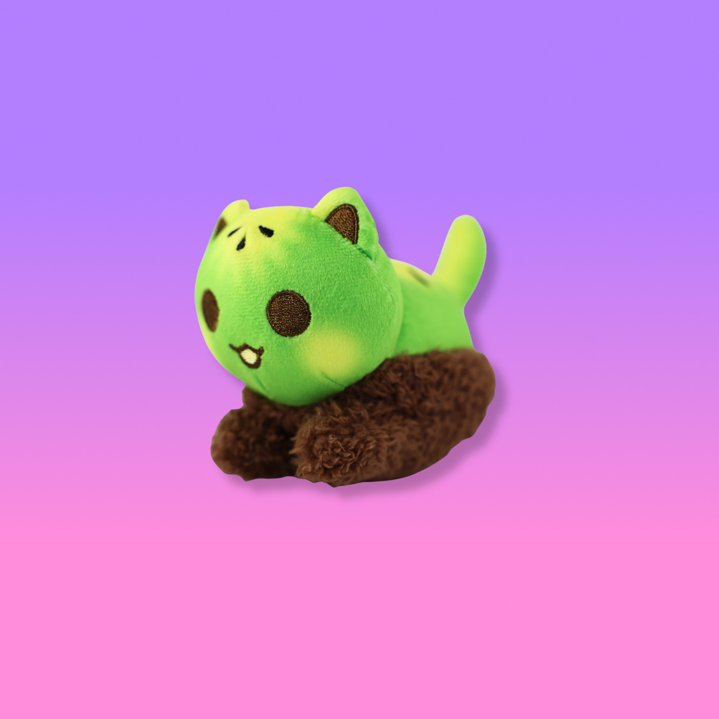 Kiwi Cat Mini MeeMeow Shoulder Pet Plush