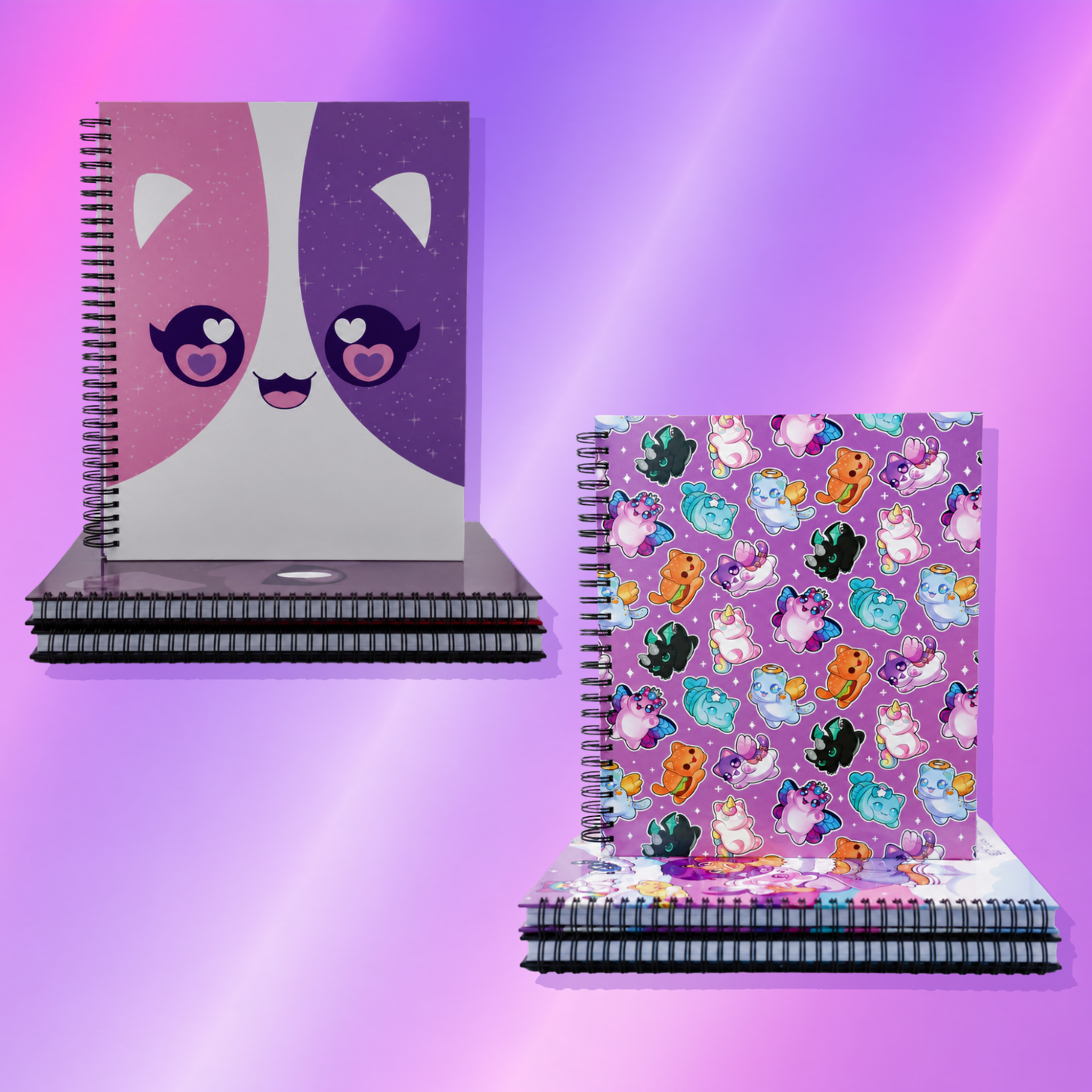 Back-to-School MeeMeows Notebook Bundle