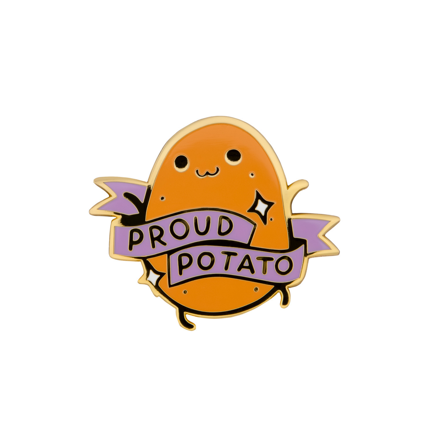 Proud Potato Enamel Pin