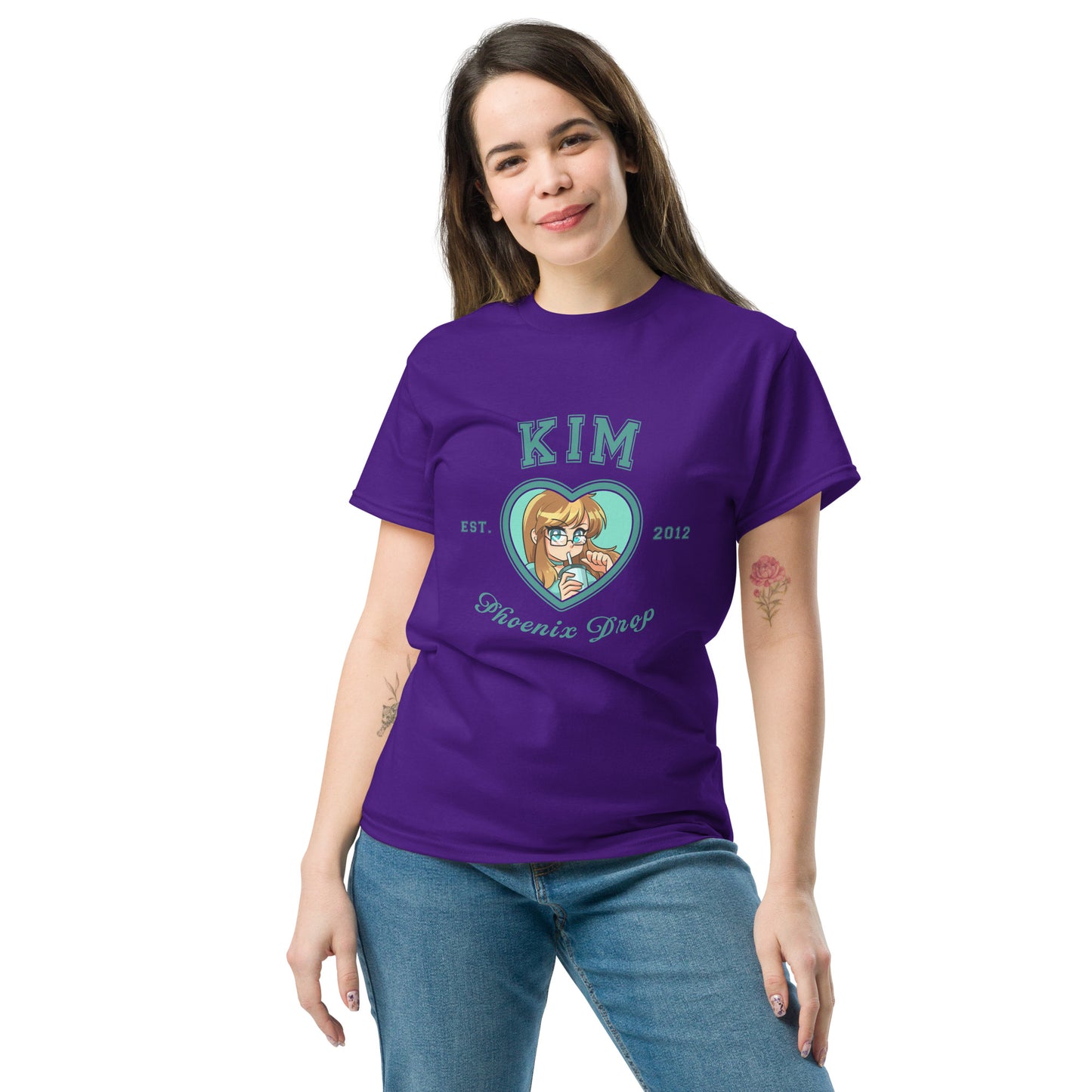 Kim Phoenix Drop Varsity Tee - Adult Sizes