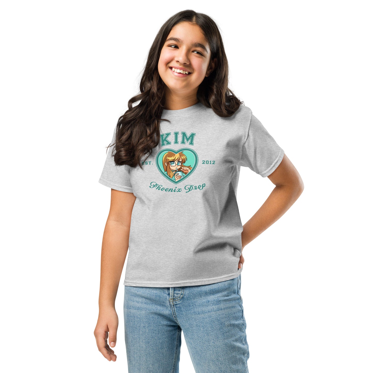 Kim Phoenix Drop Varsity Tee - Youth Sizes