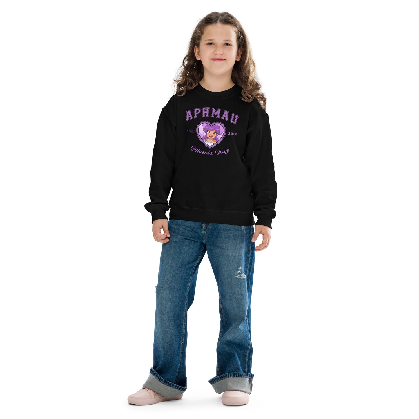 Aphmau Phoenix Drop Varsity Sweatshirt - Youth Sizes
